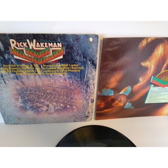 Rick Wakeman Journey To The Centre Of The Earth Vinyl LP Record Prog Rock Yes - Picture 2 of 5